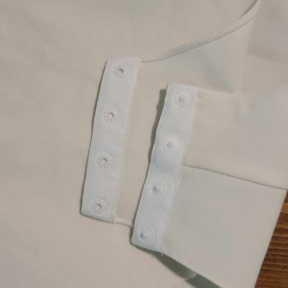 A.W.A.K.E Mode Twisted Asymmetric Crepe Bodysuit - Picture 7 of 9